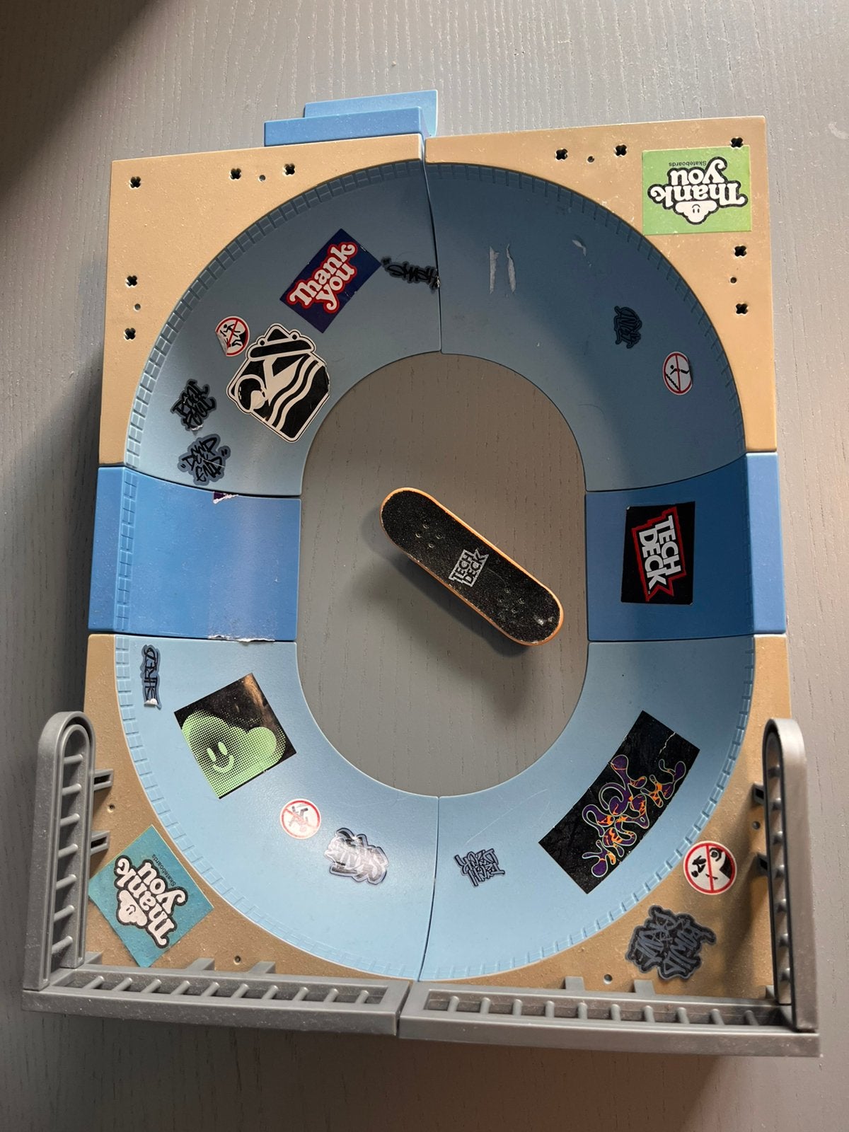 Fingerskateboard + baan Tech Deck, Overige merken, Gebruikt, Zelf te bouwen, Ophalen of Verzenden