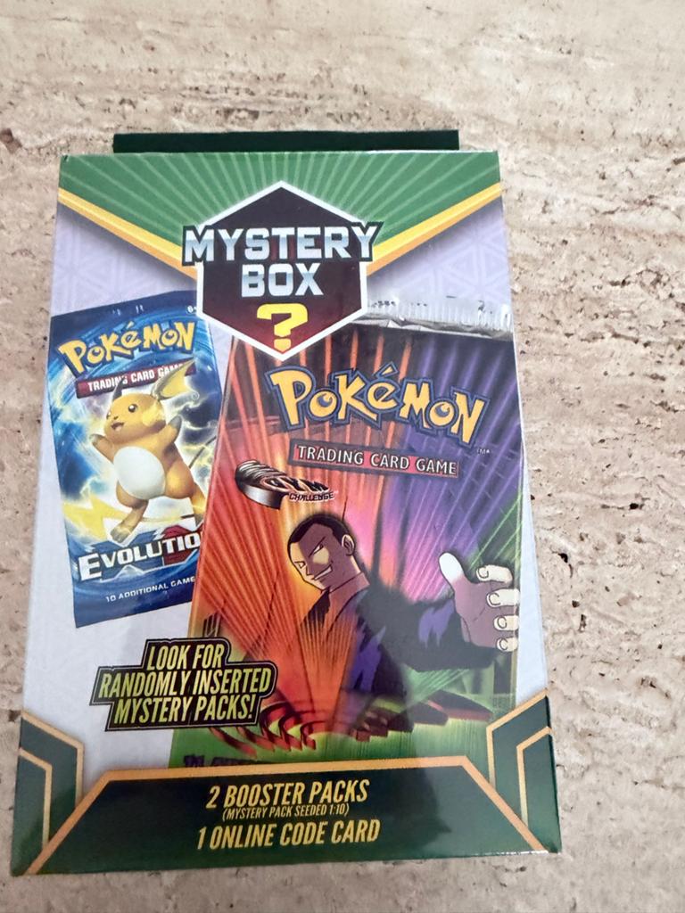 Pokémon Mystery Box - 2 Booster Packs + Online Code Card, Ophalen of Verzenden, Nieuw, Booster