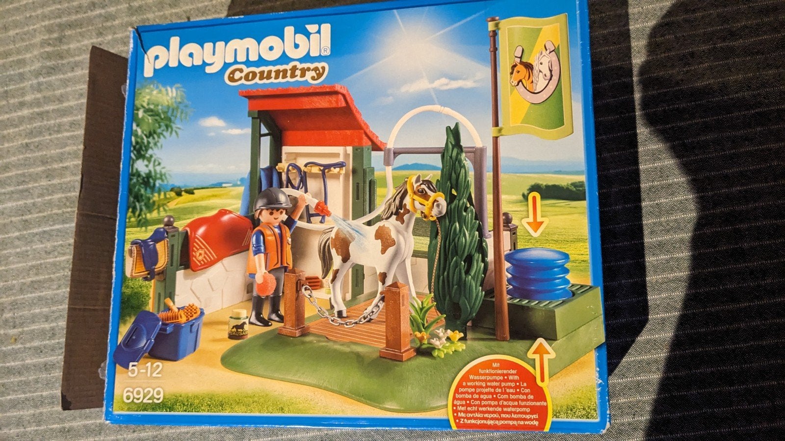 Playmobil wasplaats 6929, Ophalen of Verzenden, Zo goed als nieuw, Complete set
