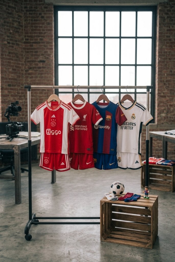 Voetbaltenues – Volwassenen & Kinderen, Kinderen en Baby's, Kinderkleding | Overige, Verzenden, Nieuw, Jongen of Meisje