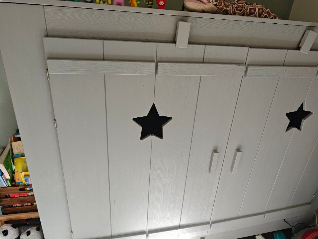 Jongens Bedstee, Ophalen, 85 tot 100 cm, Gebruikt, Lattenbodem