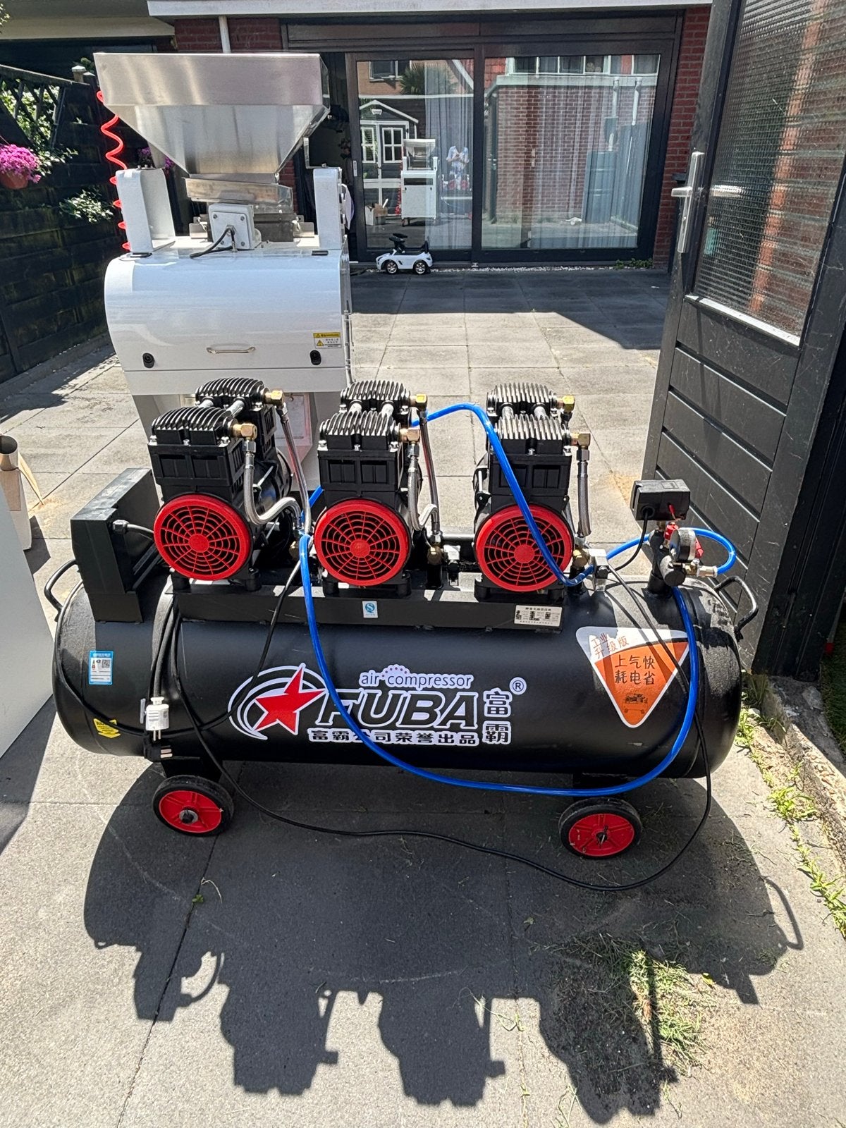 Gloednieuwe Fuba Compressor - Ideaal voor Notenzaak, Ophalen, Nieuw, 400 tot 800 liter/min, Mobiel