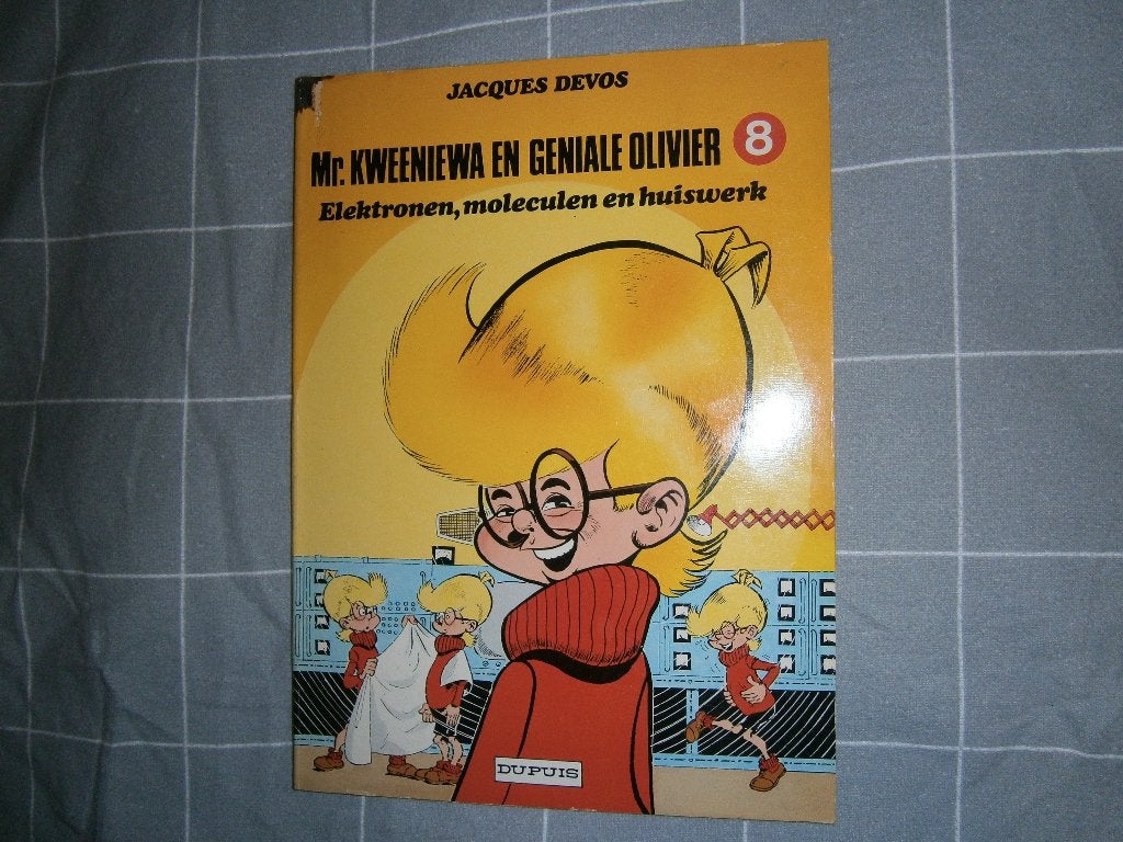 Mr. Kweeniewa & Geniale Olivier 8 –Dupuis 1986 Jacques Devos, Eén stripboek, Jacques Devos, Ophalen, Gelezen