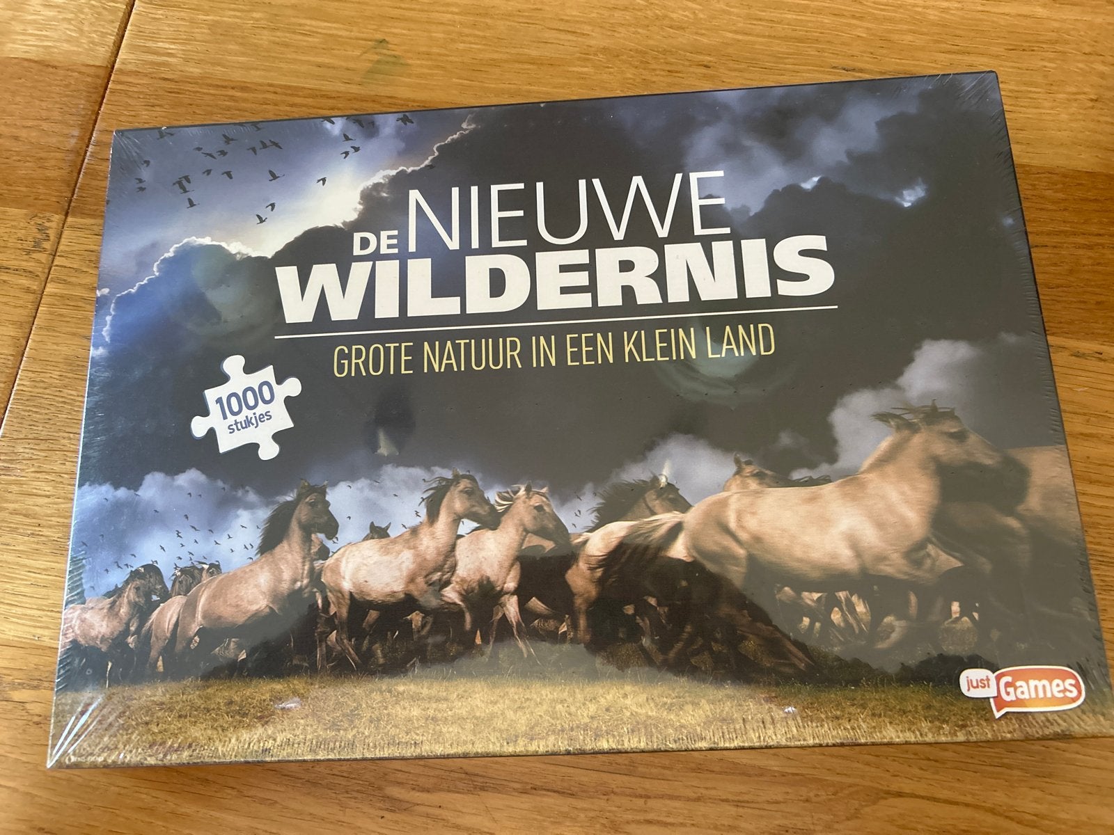 De Nieuwe Wildernis 1000 stukjes puzzel - Nieuw in folie, Hobby en Vrije tijd, Denksport en Puzzels, Ophalen of Verzenden, 500 t/m 1500 stukjes