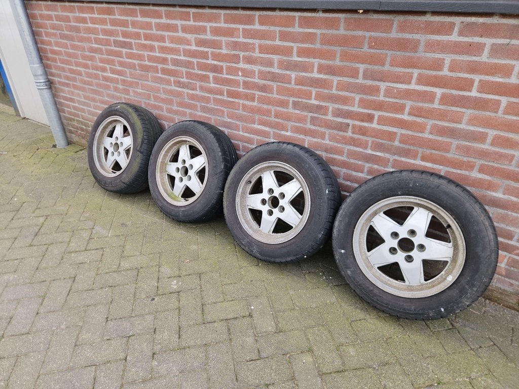 RONAL PENTA VELGEN VOLKSWAGEN TRANSPORTER T4, Niet ingevuld, Gebruikt, 15 inch, Banden en Velgen