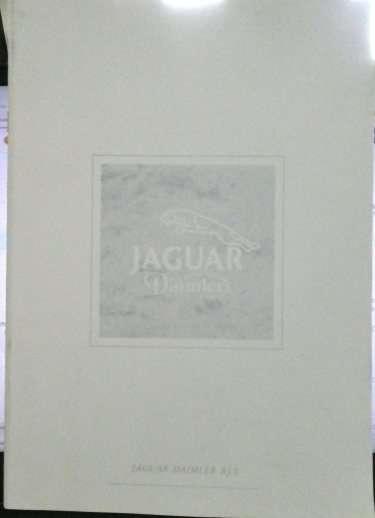Jaguar XJ-S folder, Verzenden, Gelezen, Overige merken