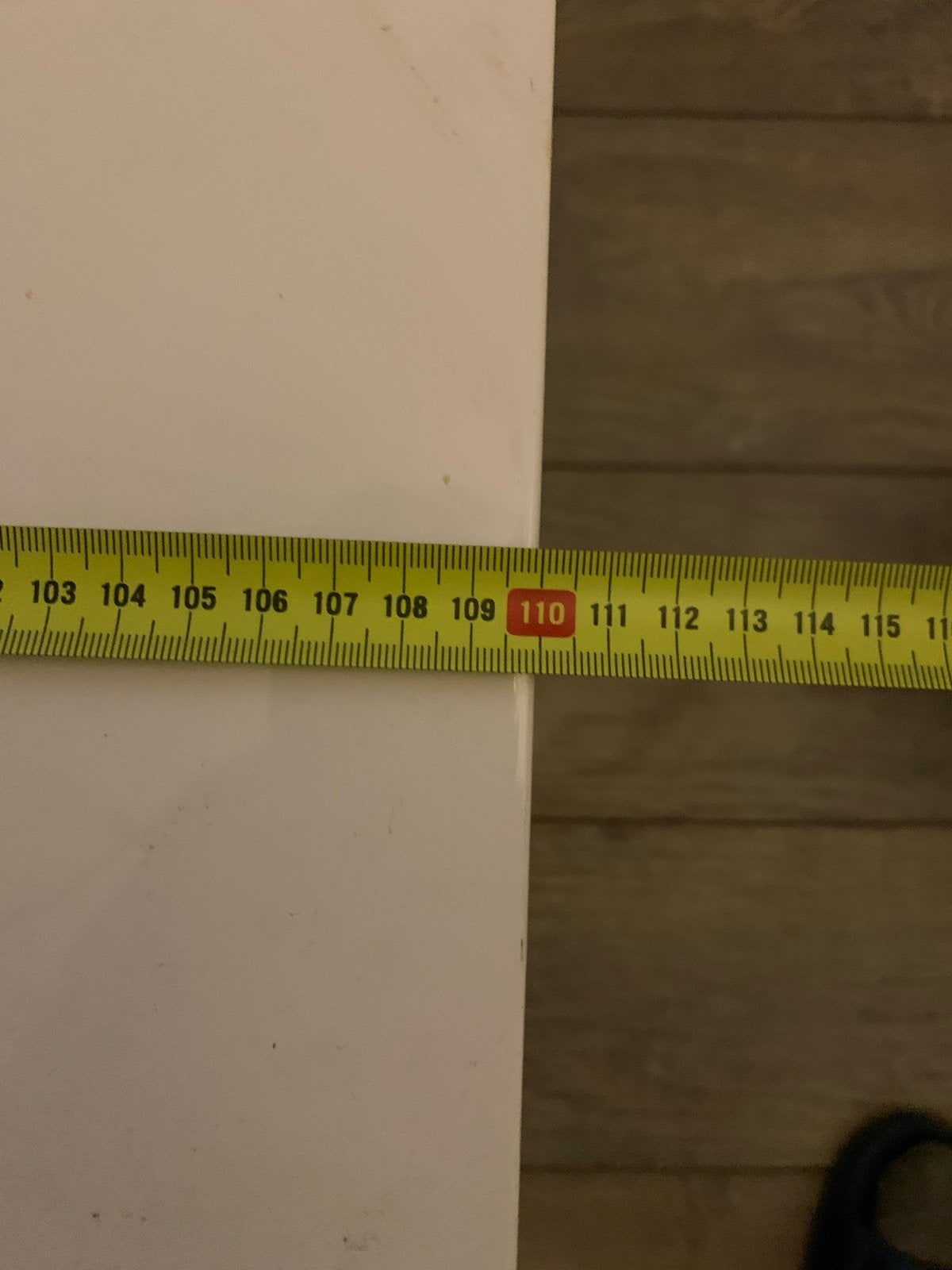 Witte salontafel, zo goed als nieuw, Overige materialen, 100 tot 150 cm, Vierkant, Ophalen of Verzenden