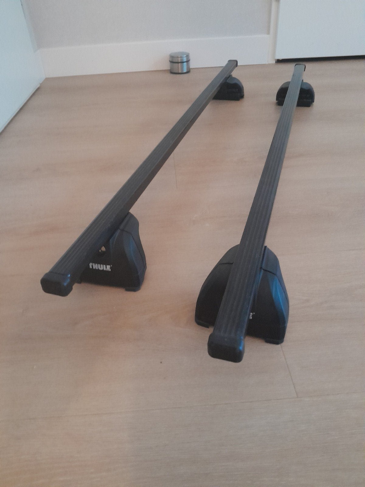 Thule dakdragers 120 cm met kitset, Auto diversen, Dakdragers, Ophalen of Verzenden, Gebruikt