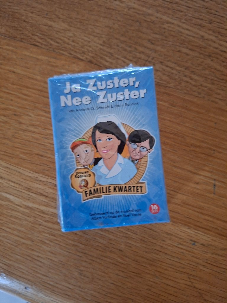 Ja Zuster, Nee Zuster familiekwartet, nieuw in plastic, Ophalen of Verzenden, Nieuw, Kwartet(ten)