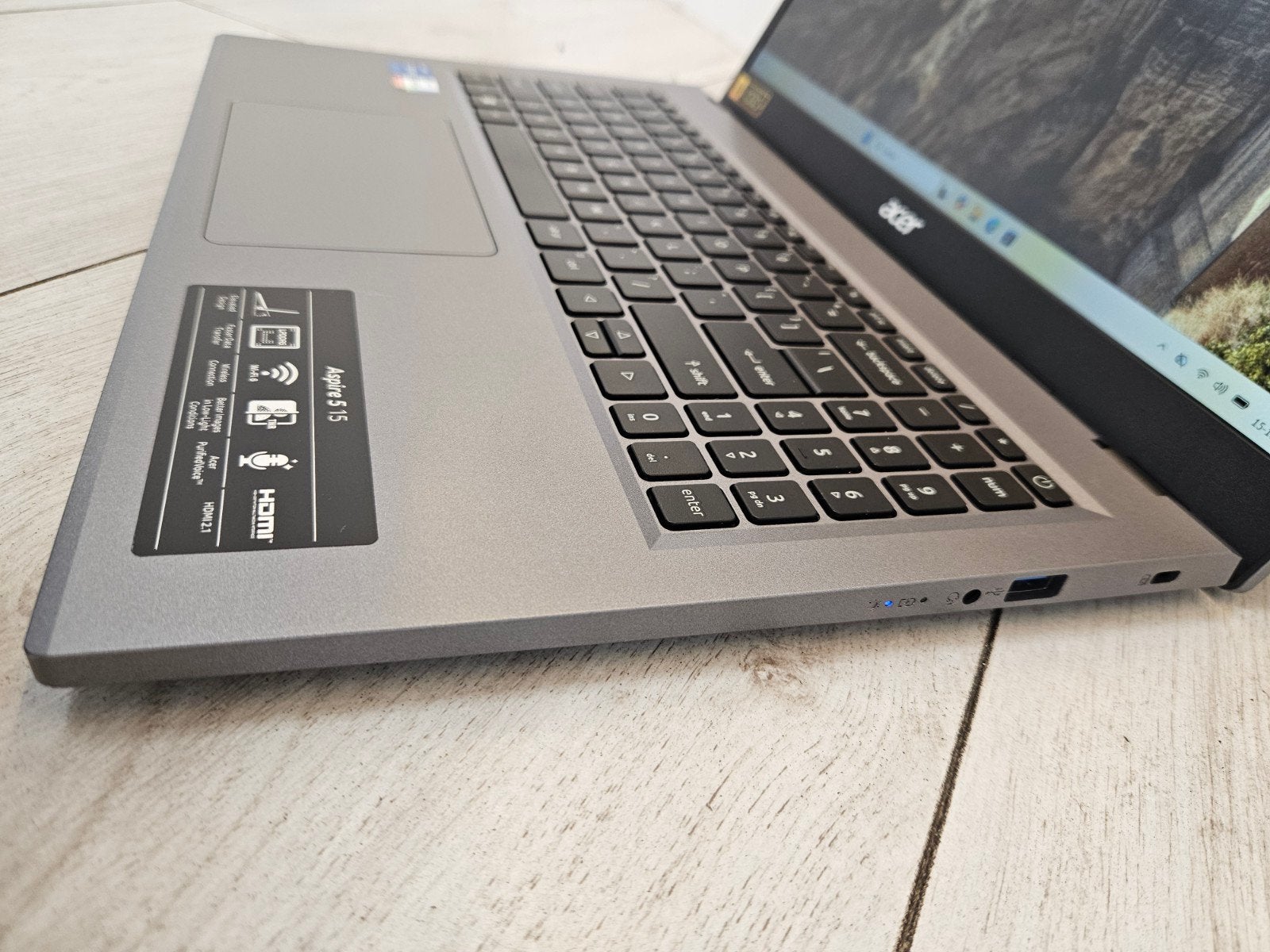 zeer netjes: Acer Aspire 5 15 i7-1355U 32gb 256gb Intel Iris, Computers en Software, EenvoudPc B.V., Met videokaart, Intel Core i7-1355U