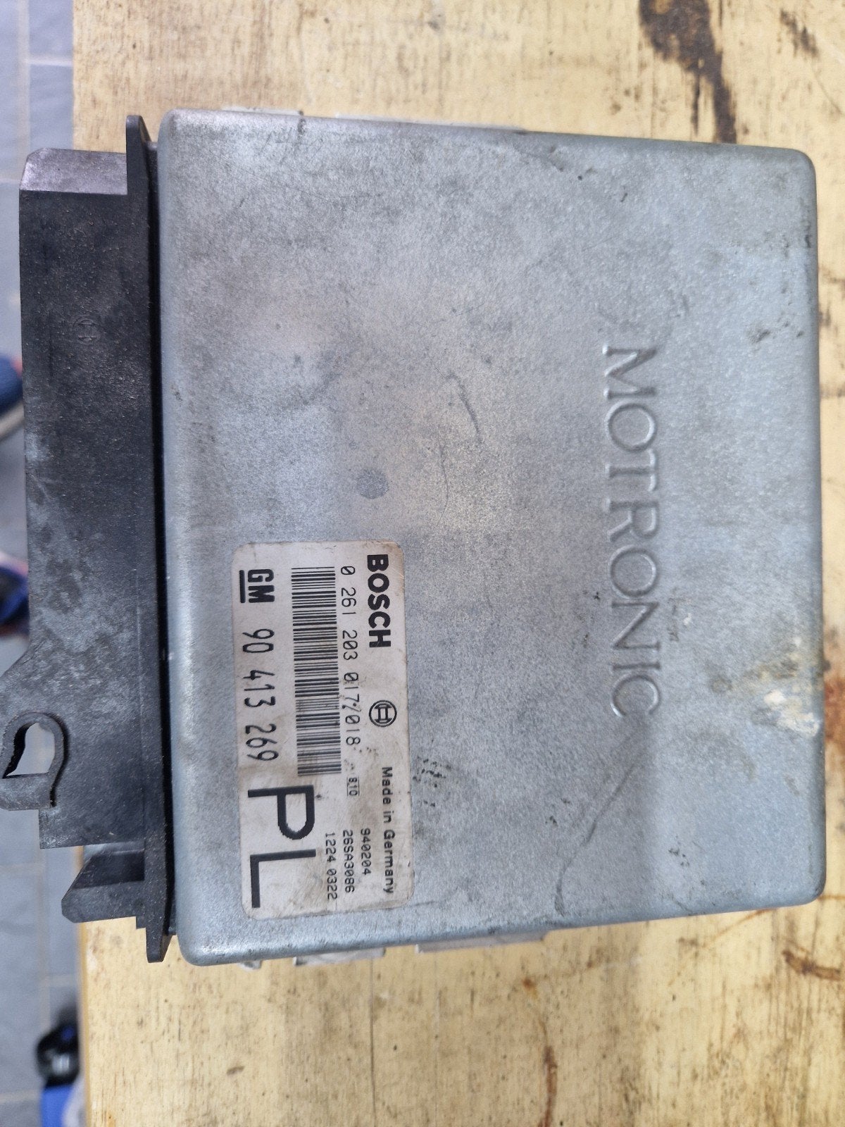 Opel C20XE Motronic ECU Bosch 0 261 203 017/018, Auto-onderdelen, Ophalen of Verzenden, Gebruikt, Opel