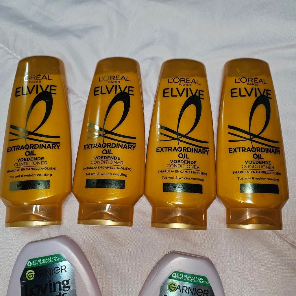 Shampoo & Crèmespoeling - Nieuw Elvive & Garnier, Ophalen of Verzenden, Nieuw, Shampoo of Conditioner
