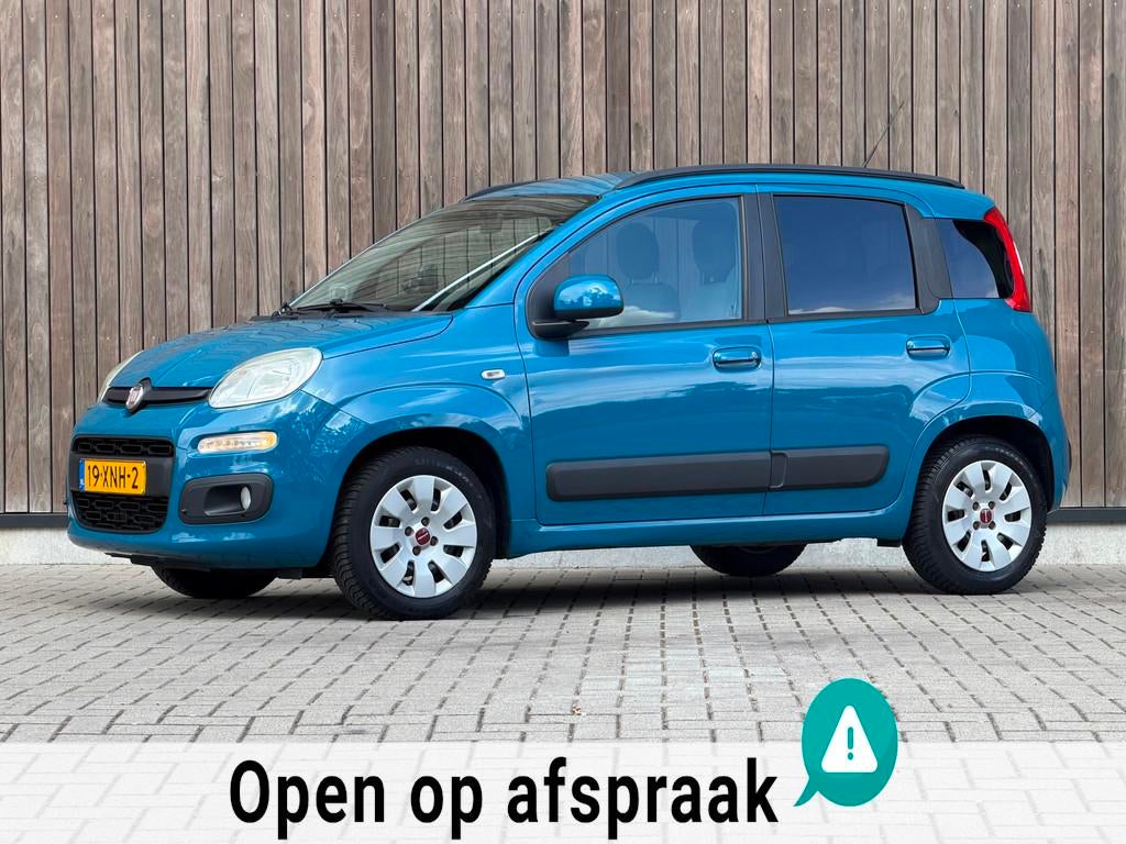 Fiat Panda 0.9 TwinAir Lounge / Automaat / Navigatie /, Euro 5, Zwart, Panda, Origineel Nederlands