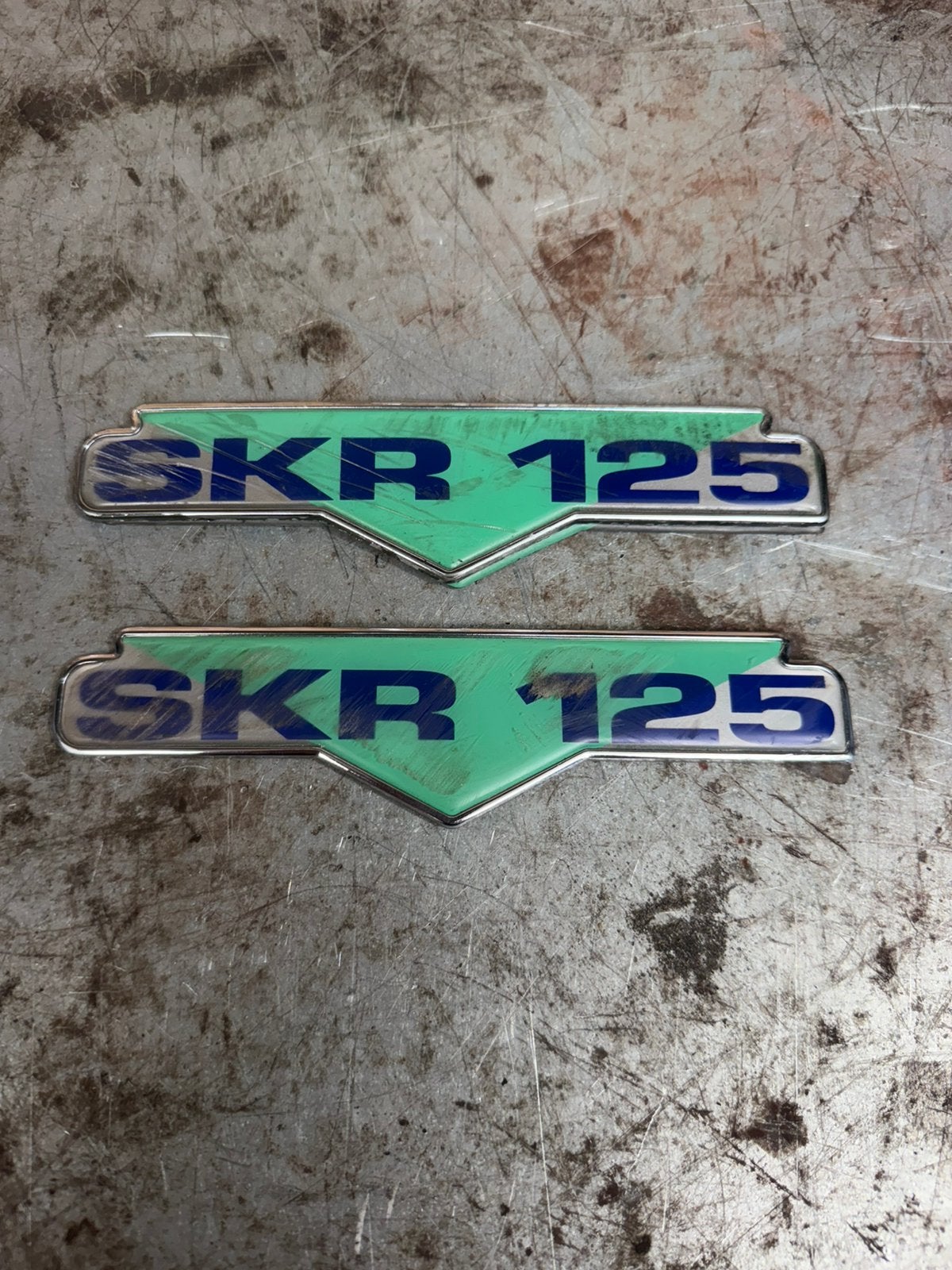 Piaggio skr embleem 125cc 180cc, Ophalen of Verzenden