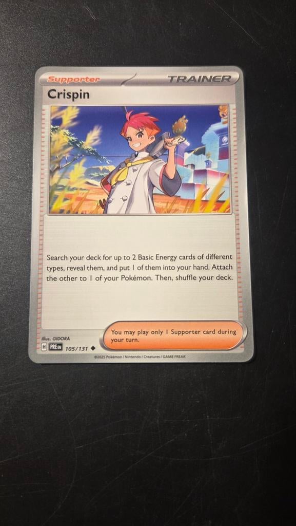 Crispin 105/131 Prismatic Evolution, Verzenden, Zo goed als nieuw, Losse kaart
