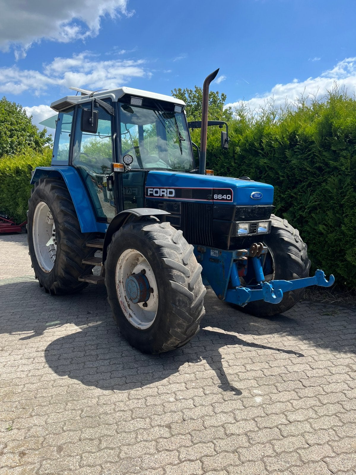 Ford 6640SLE fronthef+pto, Ophalen, Gebruikt, Ford, Tot 80 Pk