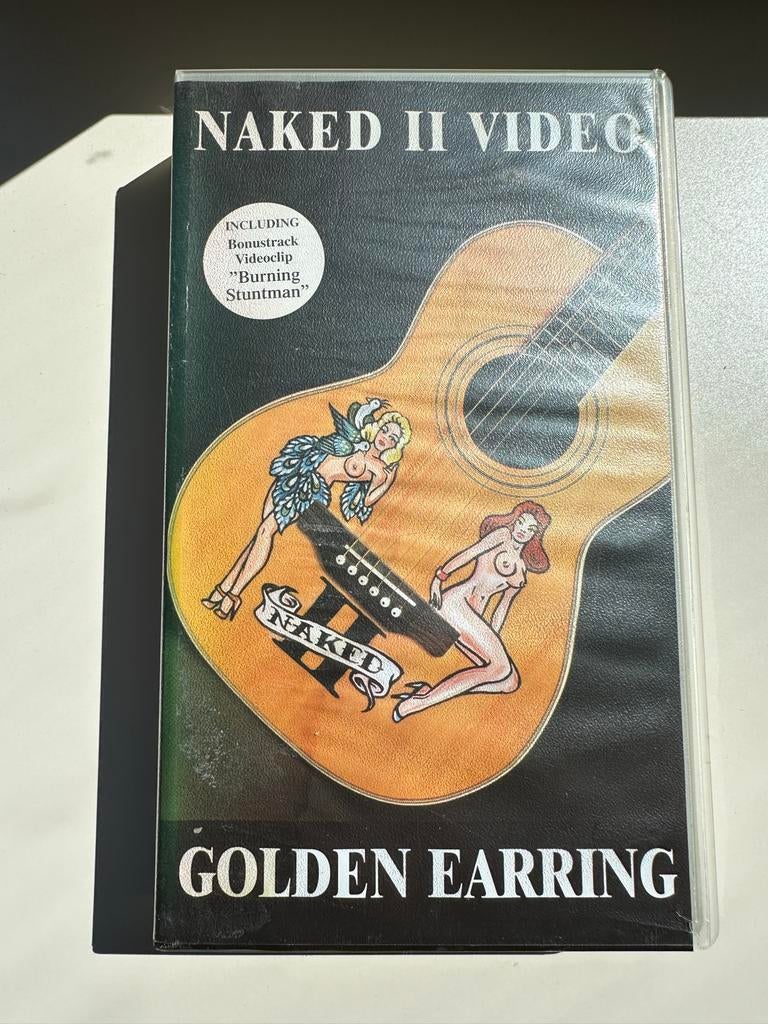 Golden Earring - Naked II Video VHS (Nieuw in verpakking), Cd's en Dvd's, Alle leeftijden, Ophalen of Verzenden, Nieuw in verpakking