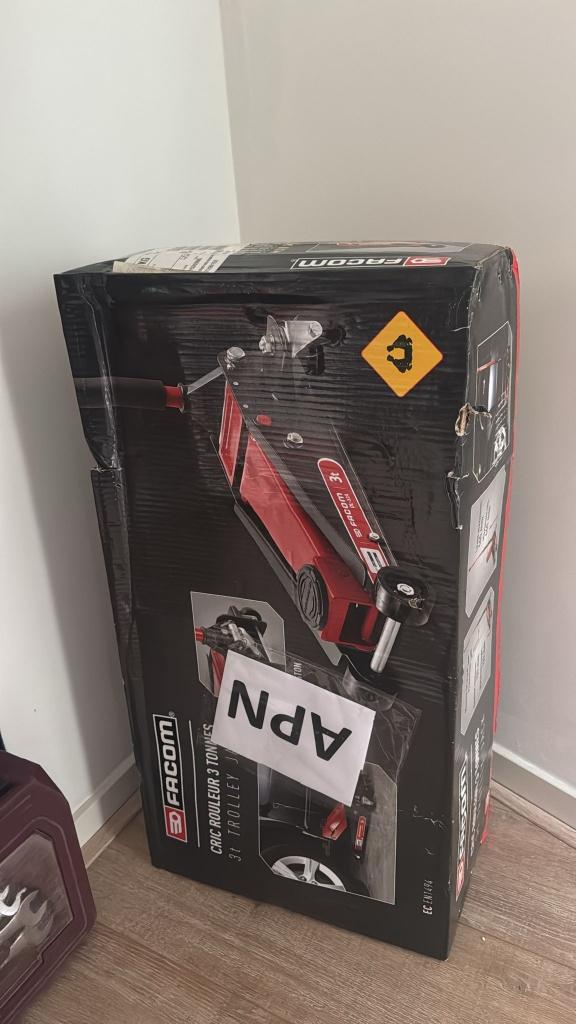 Facom krik 3t (1x gebruikt), Auto diversen, Autogereedschap, Ophalen, Zo goed als nieuw