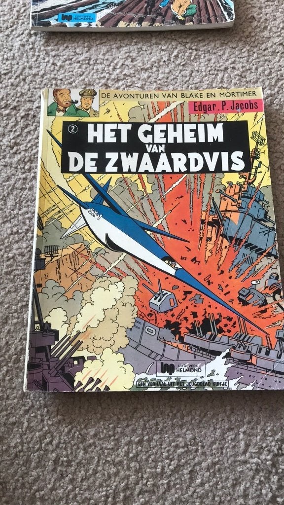 Stripboeken de avonturen van Dan Cooper en Blake en Mortimer, Meerdere stripboeken, Ophalen of Verzenden, Gelezen