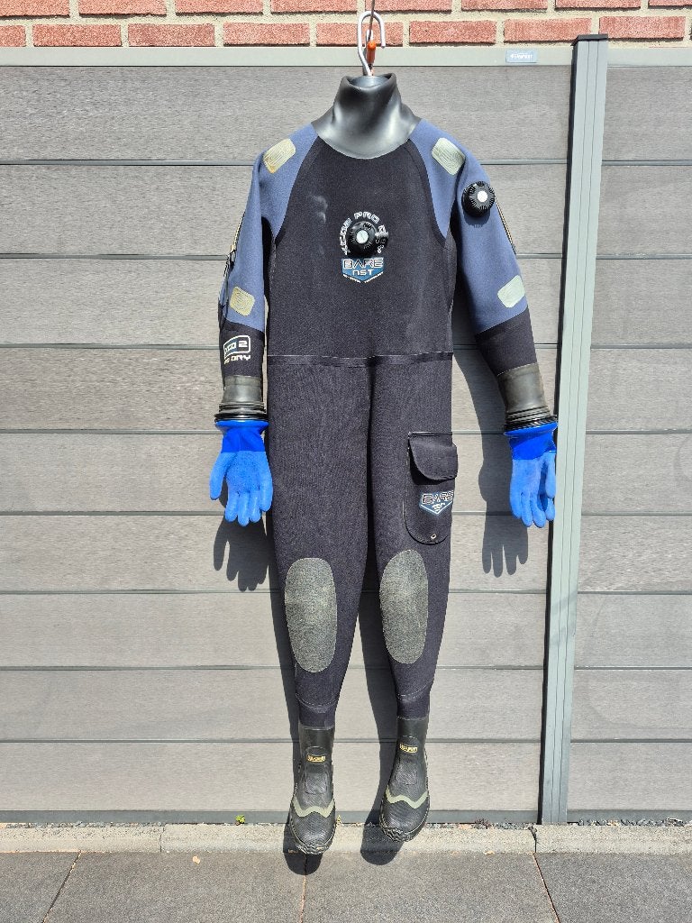 Bare Neopreen Droogpak, Ophalen, Gebruikt, Duikpak