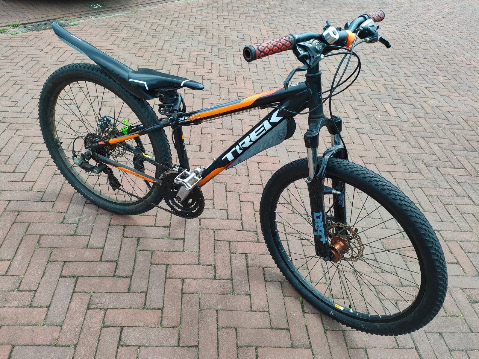 Trek mountainbike 26 inch met 21 Speed en ATB, Fietsen en Brommers, Fietsen | Mountainbikes en ATB, Heren, 45 tot 49 cm, Ophalen of Verzenden