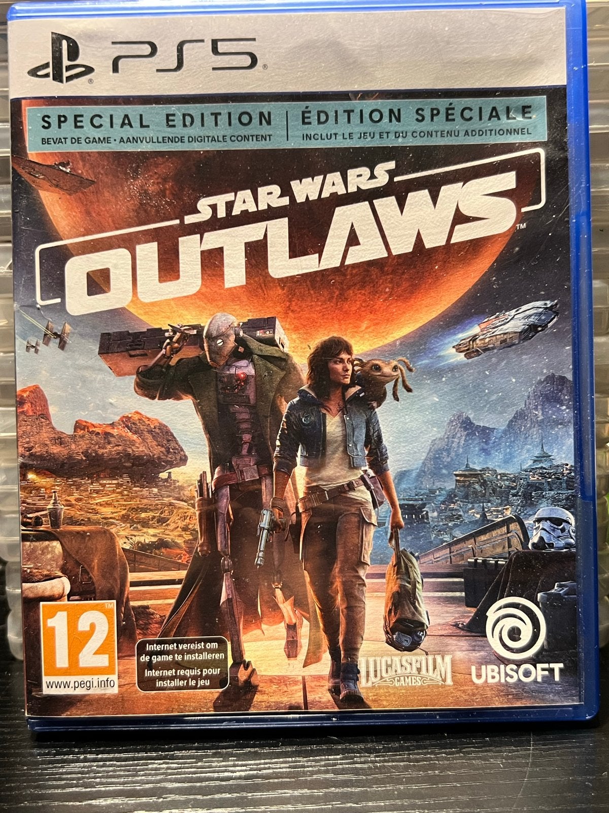 Star Wars Outlaws (PS5) – Werkend en compleet, Avontuur en Actie, Online, 1 speler, Ophalen of Verzenden