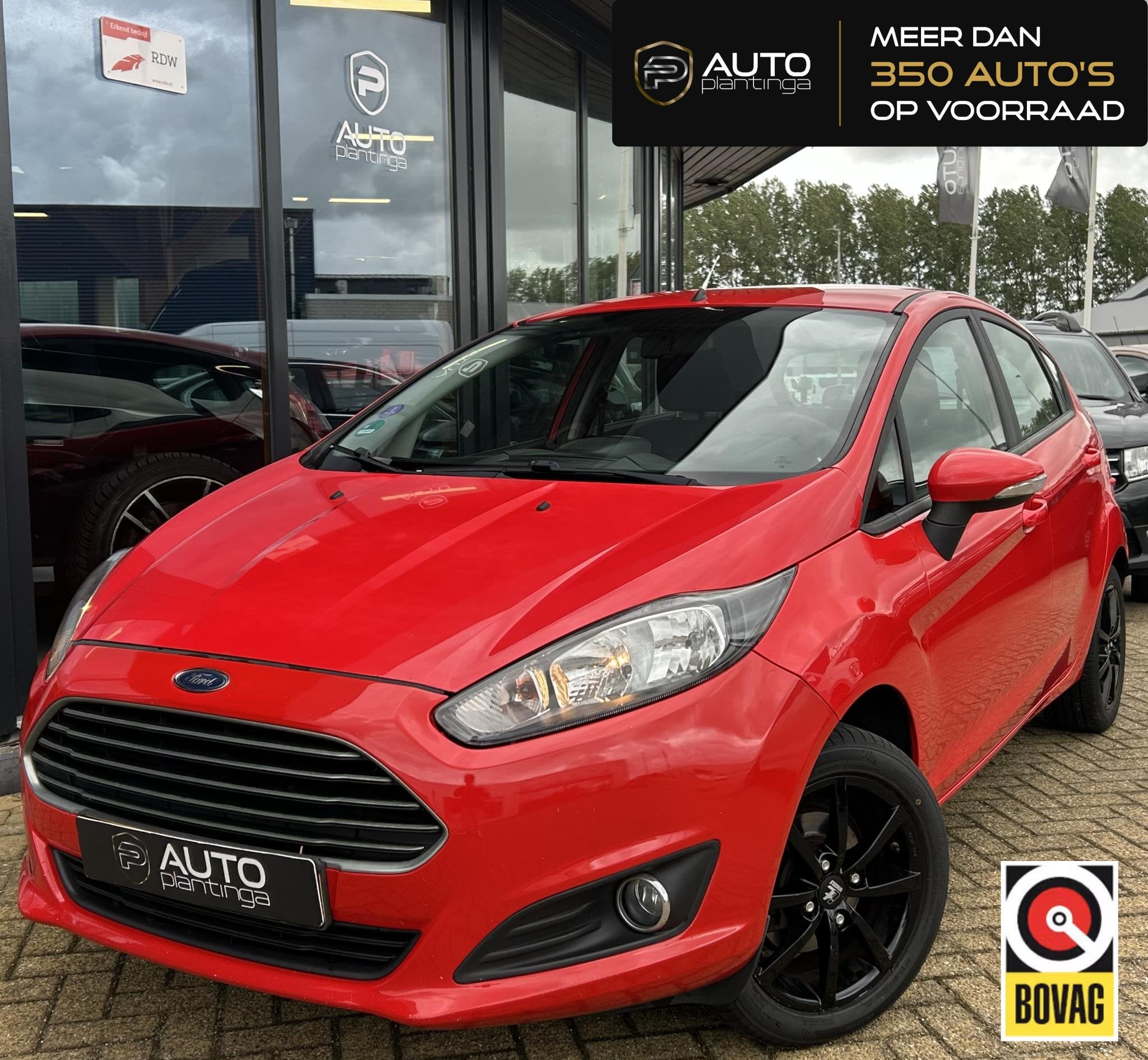 Ford Fiesta 1.0 Titanium 80PK | Navigatie | Airco | Lichtmet, Voorwielaandrijving, Stof, Euro 6, 525 kg