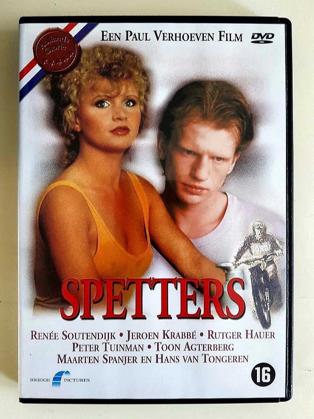 Spetters - Hollands Glorie film Paul Verhoeven (DVD), Alle leeftijden, Verzenden, Zo goed als nieuw, Drama