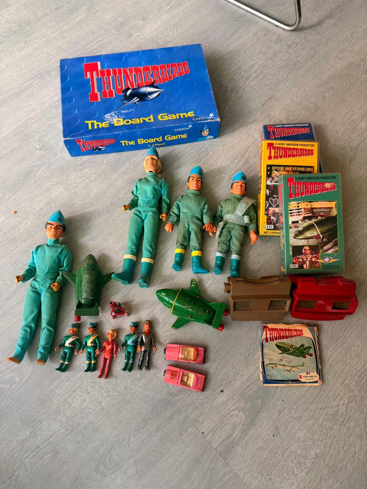Collectie Thunderbirds spullen, Ophalen of Verzenden, Gebruikt