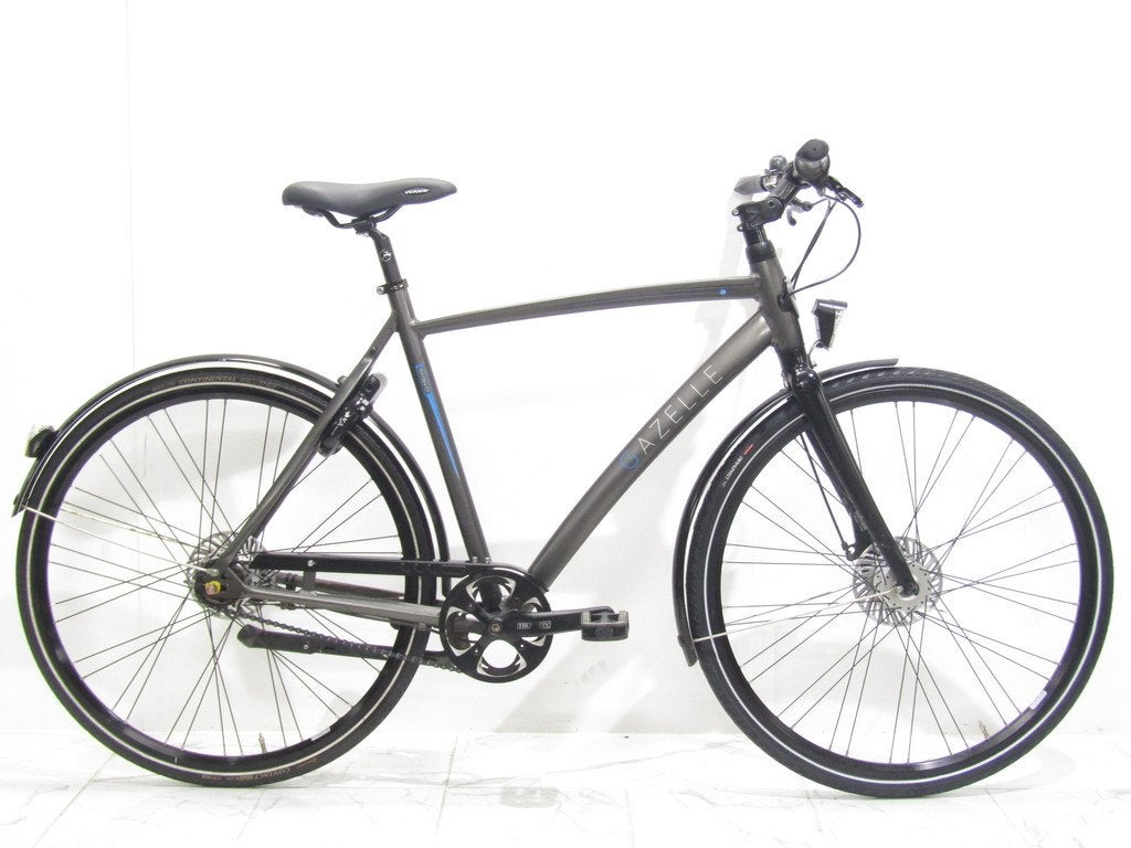 Gazelle Cityzen grijs heren 57cm 28inch, 57 tot 61 cm, Gebruikt, Gazelle, Versnellingen