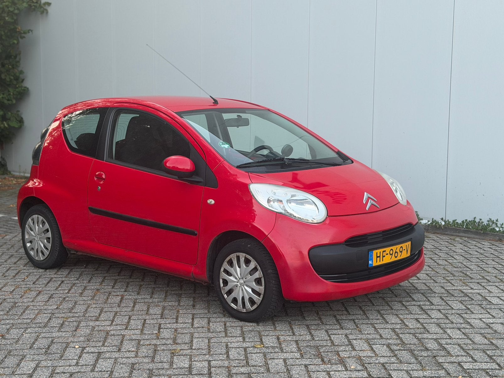 Citroën C1 1.0 3-DRS 2008 Rood Airco Nieuwe Apk, Auto's, Voorwielaandrijving, 4 stoelen, C1, 68 pk