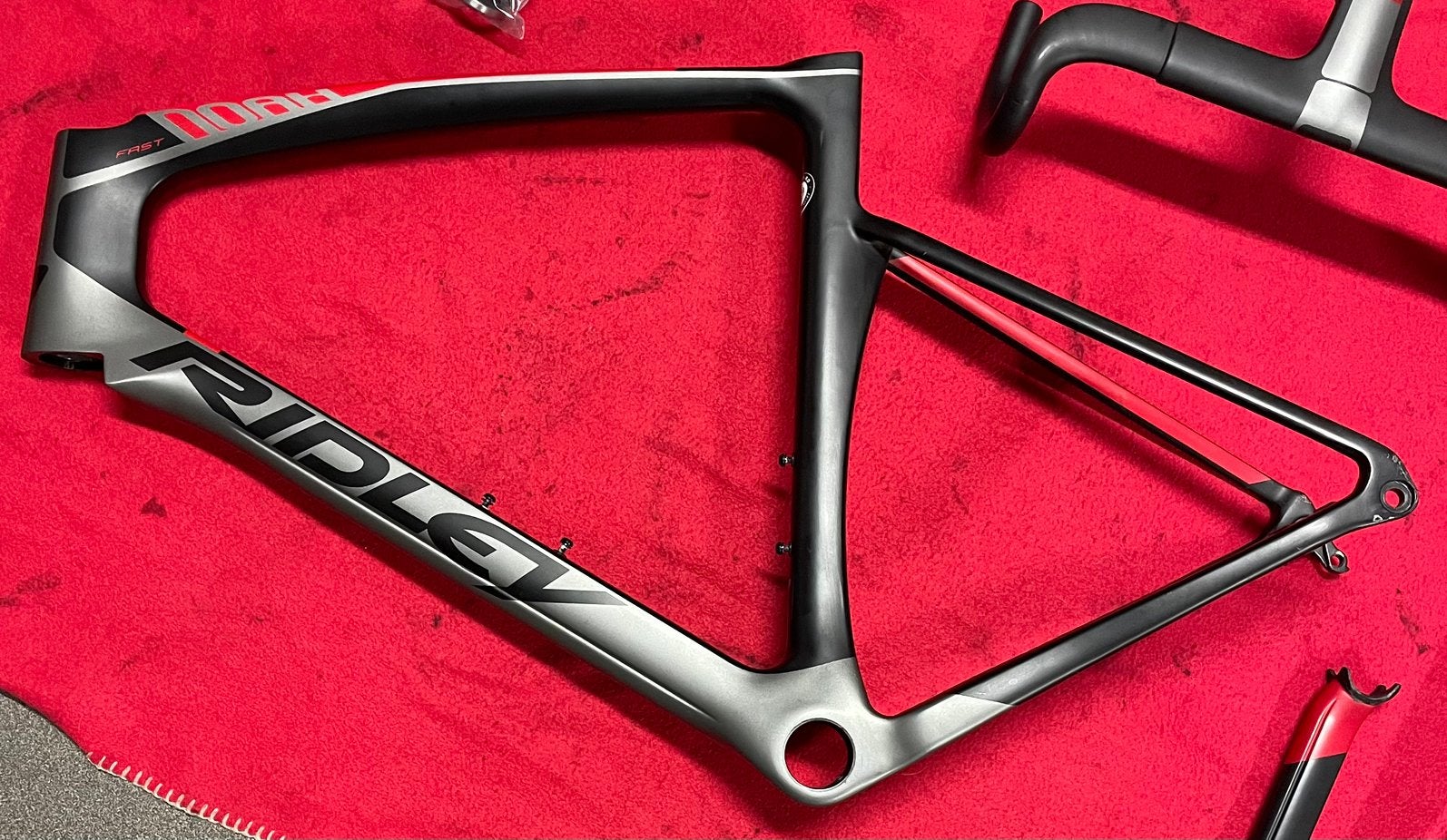 Ridley Noah Fast frameset Medium, Frame, Gebruikt, Ophalen of Verzenden, Racefiets