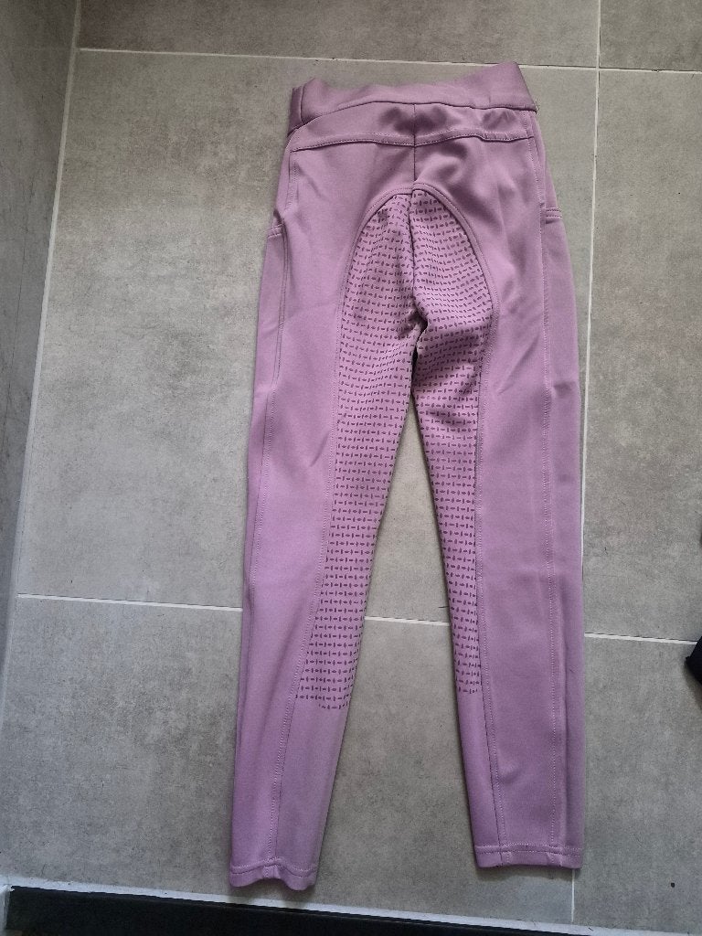 Paardrijbroek en shirt meisje, Dieren en Toebehoren, Kinderen, Dressuur, Ophalen of Verzenden, Zo goed als nieuw