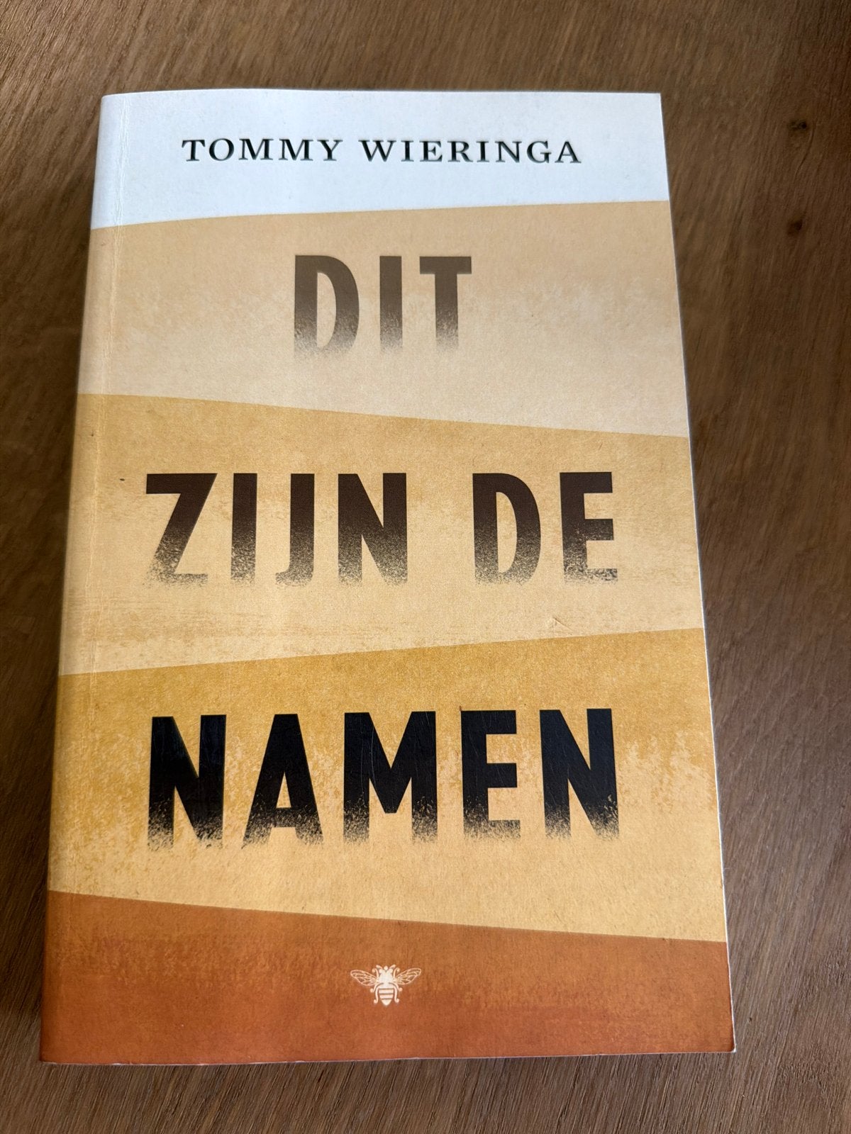 HKR.  Tommy Wieringa - Dit zijn de namen, Tommy Wieringa, Ophalen of Verzenden, Zo goed als nieuw, Nederland