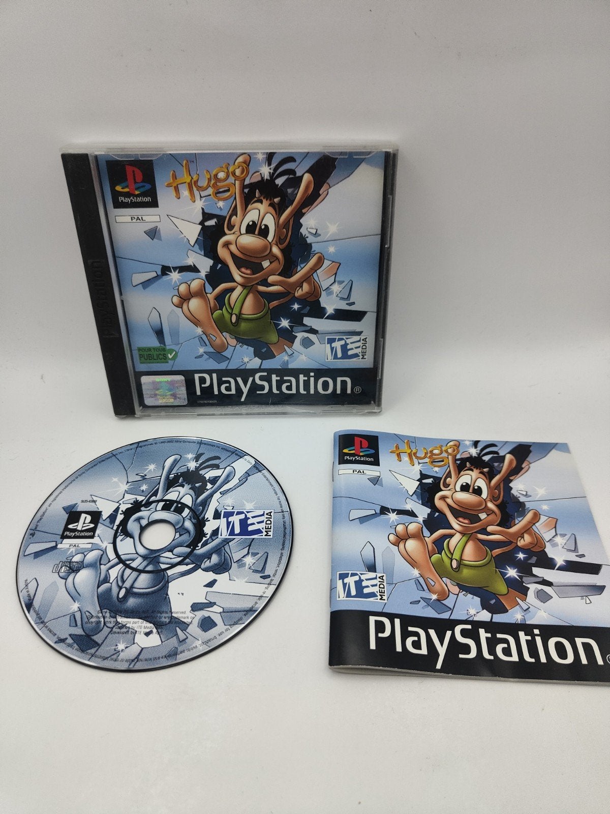 Hugo - PlayStation 1 (PS1), Spelcomputers en Games, Games | Sony PlayStation 1, Avontuur en Actie, Gebruikt, ITE Media, 1 speler