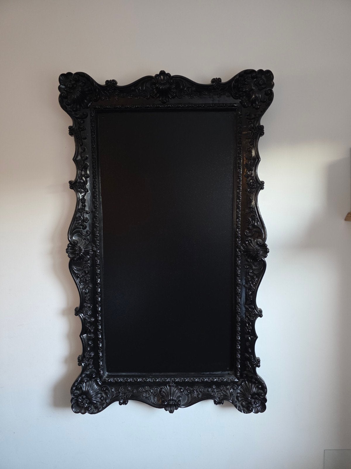 Barok Magneet/Krijtbord - 144x86 cm, Ophalen, Gebruikt, Zwart