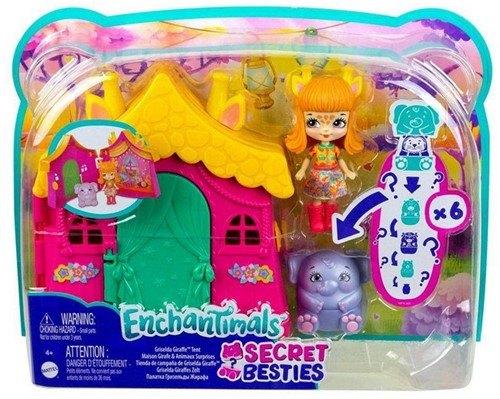 Enchantimals: Secret Besties: Griselda Giraffe Tent Speelset, ., Jongen of Meisje, Nieuw, Ophalen of Verzenden