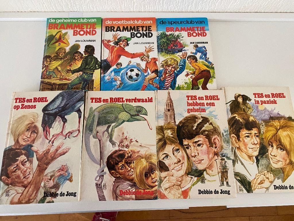 oude Kinderboeken.Jan Louwman en Debbie de Jong, Gelezen, Fictie algemeen, Jan Louwman en Debbie de Jong, Ophalen of Verzenden
