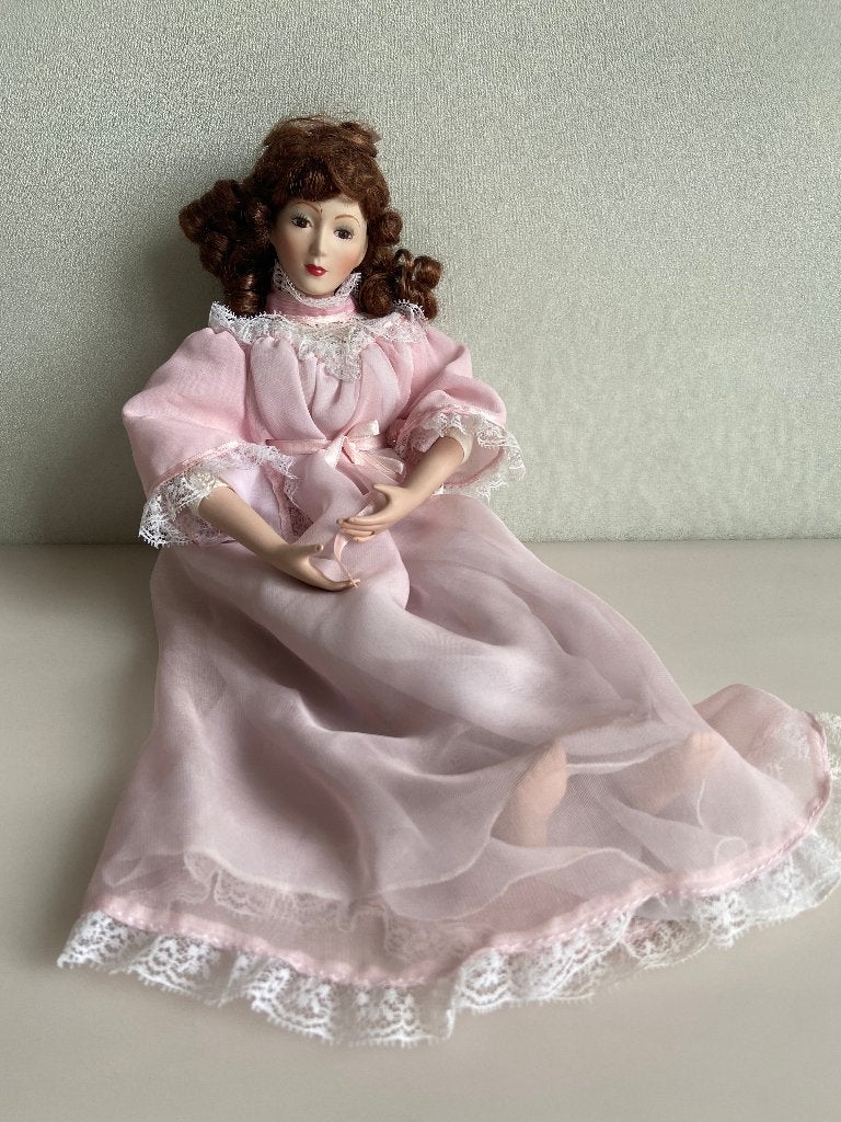 Sandra Kuck Lullaby  Pop 40 cm, Ophalen of Verzenden, Gebruikt, Pop