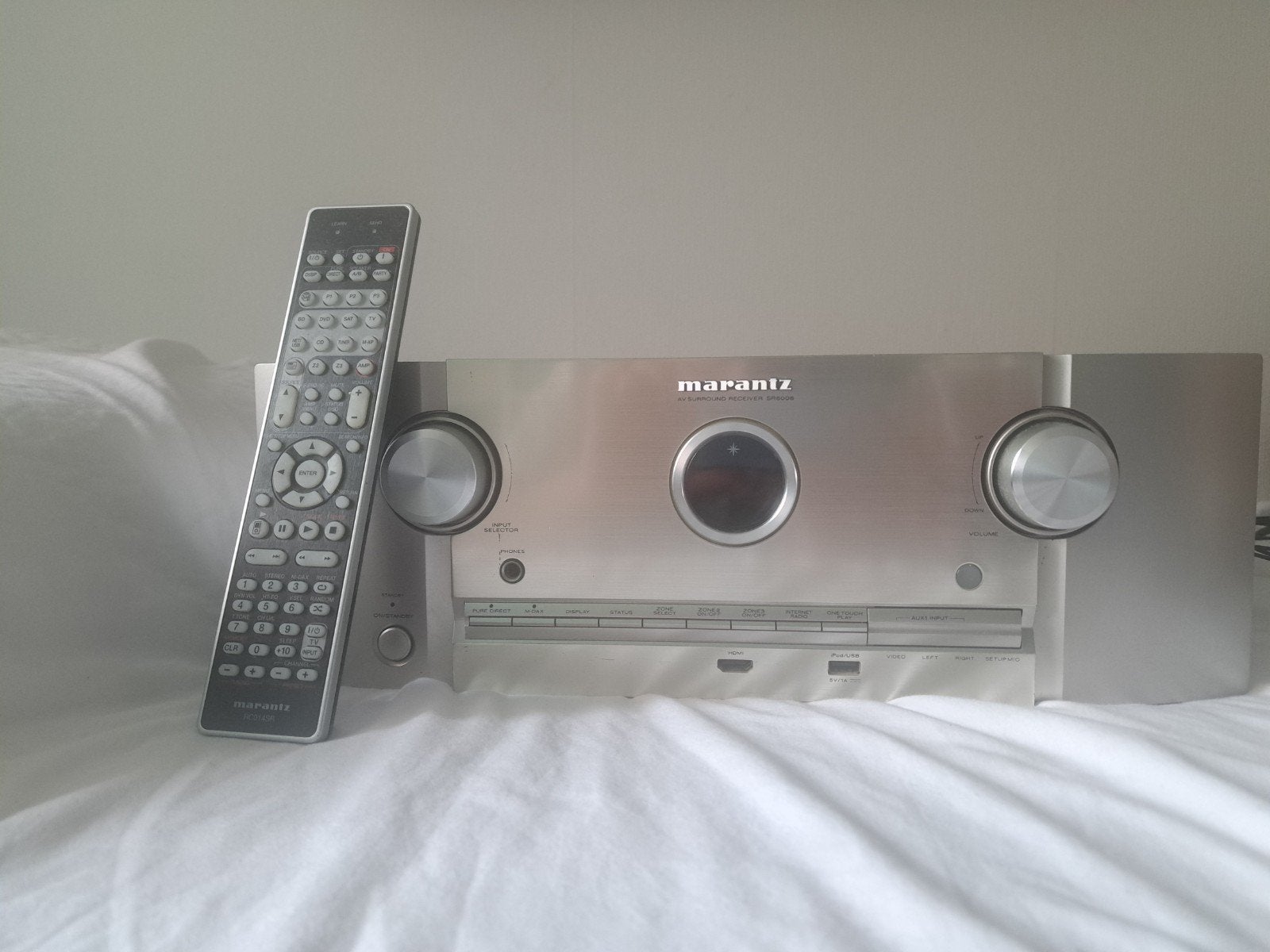 Marantz SR-6006 av-receiver, Marantz, Ophalen of Verzenden, Zo goed als nieuw, 60 tot 120 watt