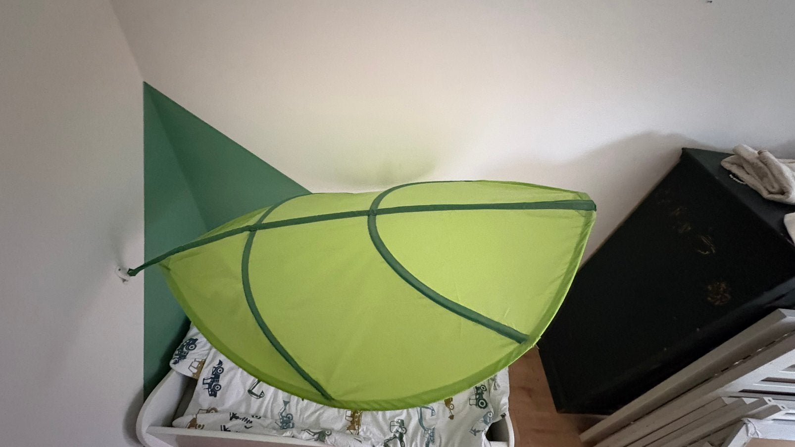 Ikea bedhemel blad kinderkamer, Ophalen, Zo goed als nieuw, 180 cm of meer, 70 tot 85 cm