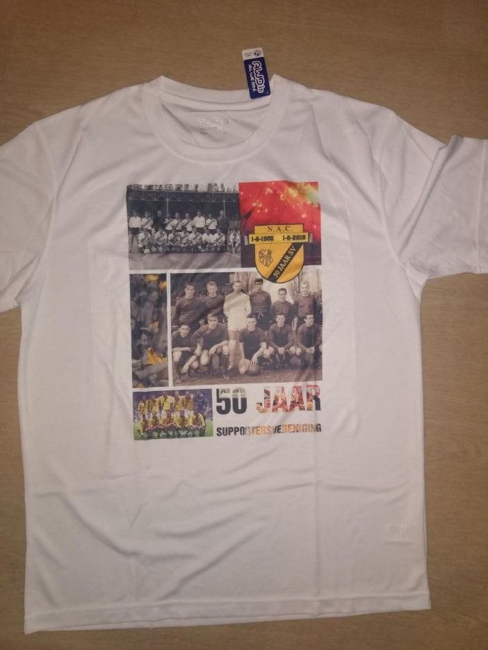 NAC t-shirt 50 jaar supportersvereniging, Ophalen of Verzenden, Nieuw, NAC Breda, Shirt