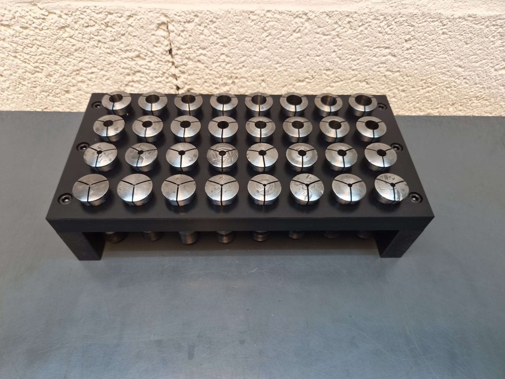 Schaublin W20 spantangen set 0.6 t/m 16mm compleet, Niet ingevuld, Gebruikt, Niet ingevuld, Ophalen of Verzenden