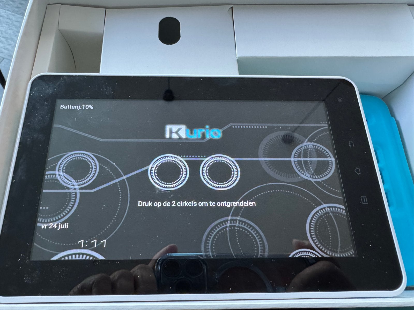 KuriO 7 tablet - Zo goed als nieuw, nauwelijks gebruikt, Ophalen of Verzenden, Zo goed als nieuw, 7 inch of minder