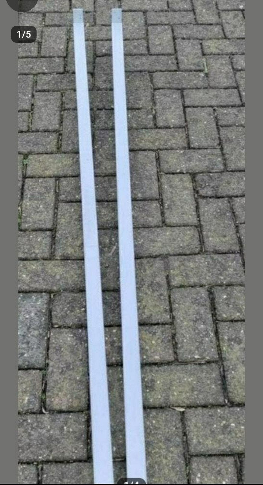 Metalen Poten,lengte 160 cm,Tafelpoot,eindstuk,frame,tafel, Doe-het-zelf en Verbouw, Metalen, Ophalen