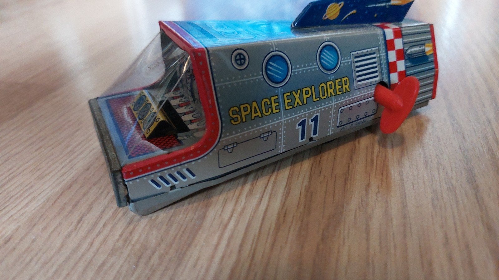 blikken  space explorer, Ophalen of Verzenden