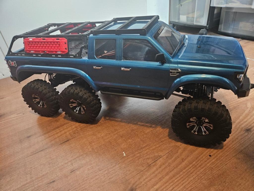 Cross RC Crawler Kit AT6 6x6, Hobby en Vrije tijd, Modelbouw | Radiografisch | Auto's, Elektro, Gebruikt, Auto offroad, Ophalen of Verzenden