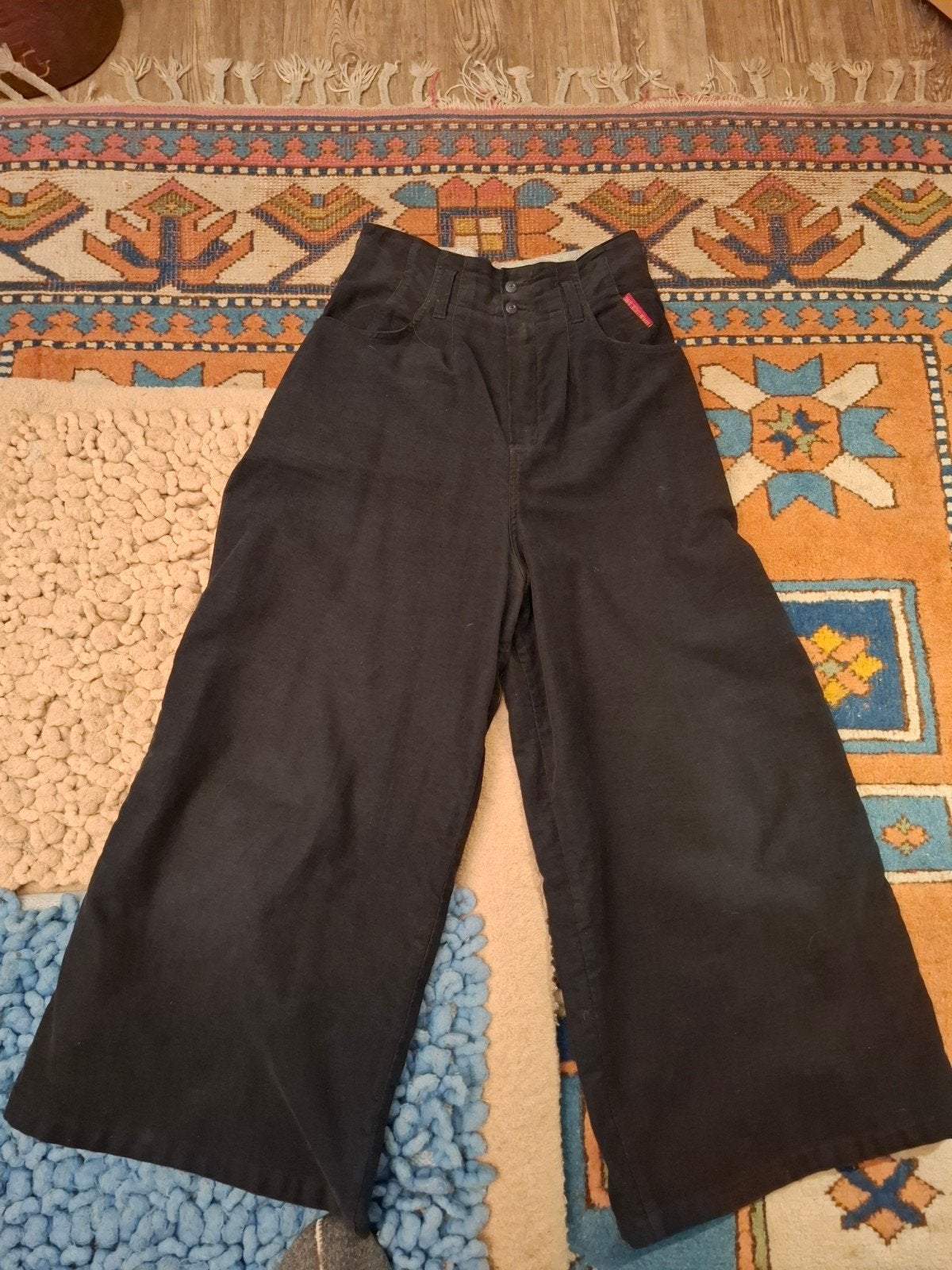 Durch broek zwart velours maat 40, Maat 38/40 (M), Zwart, Ophalen of Verzenden, Zo goed als nieuw