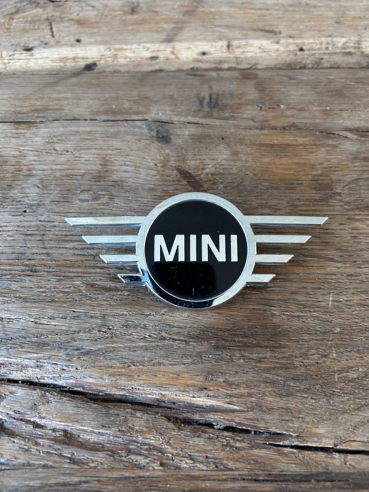Mini Cooper logo embleem, Ophalen of Verzenden, Gebruikt