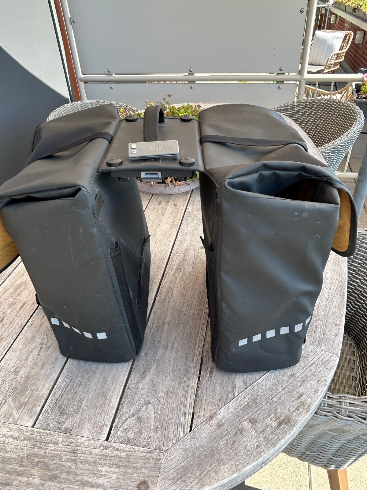 New Looxs Odense Double fietstas met MIK systeem - 39L, Ophalen of Verzenden, Zo goed als nieuw